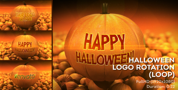 Halloween Logo Rotation