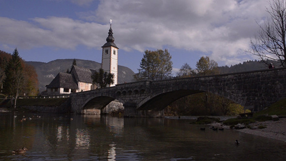 Bridge At Lake Bohinj