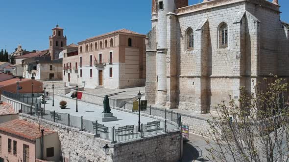 Beautiful architecture, historic building, medieval