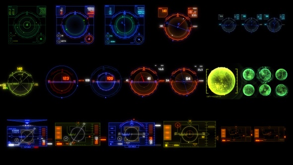 17 Air Hud UI Elements alt