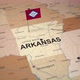Arkansas Map with State Flag - VideoHive Item for Sale