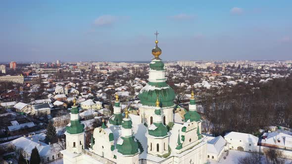 Trinity Monastery Chernigov City Ukraine