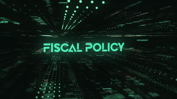 Sci Fi Digital Data Word Fiscal Policy alt