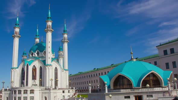 Kul Sharif Mosque in Kazan Kremlin, Russia