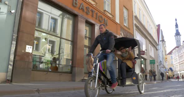 Bike Taxi Riding in Tallinn