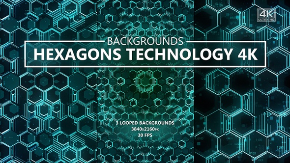 Hexagons Technology Backgrounds
