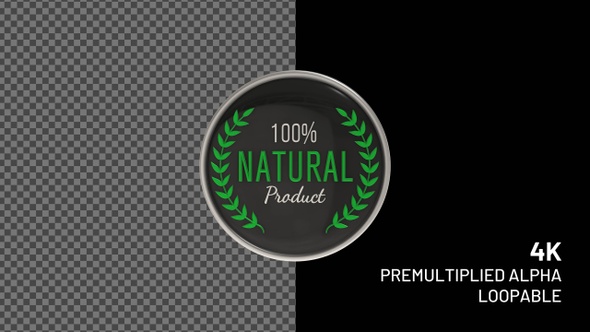 Natural Product Badge
