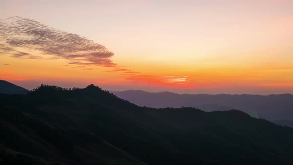 Mountain Landscape Evening