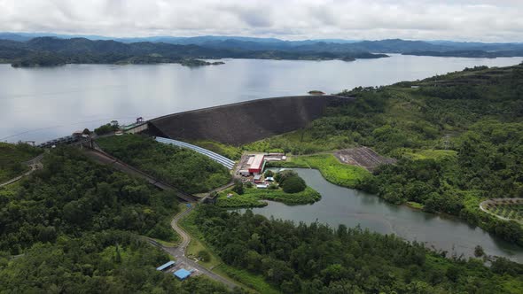 Aerial View of Fish Farms in Norway