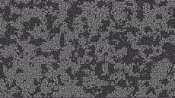 Abstract Halftone Moving Background. Dot Halftone Texture Moving Animation, Halftone Dots Moving On