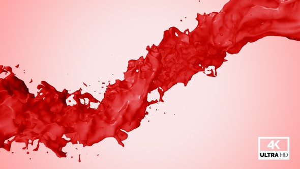 Twisted Red Paint Splash V2 alt