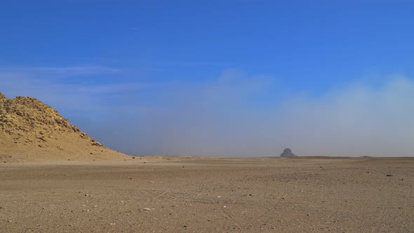 The Bent Pyramid Is an Ancient Egyptian Pyramid In Egypt