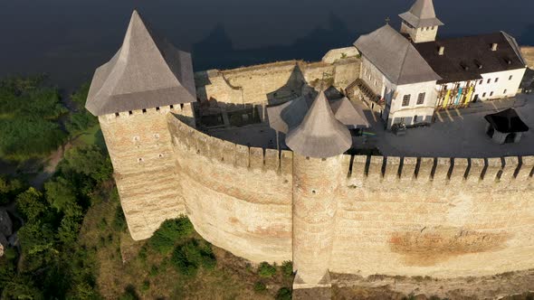 Beautiful Old Khotyn Fortress