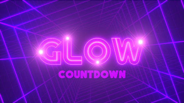 Glow Countdown Purple