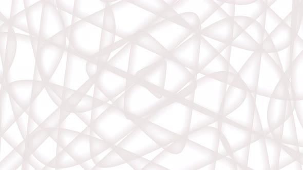 White Color Geometric Background