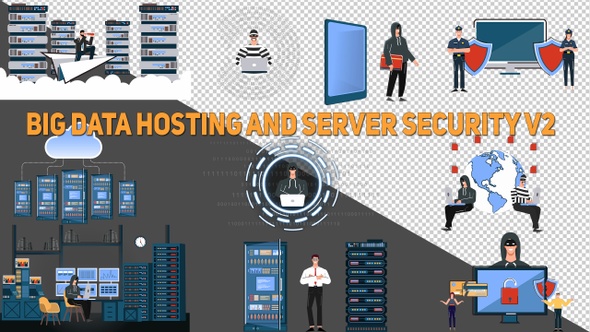 Big Data Hosting And Server Security People V2