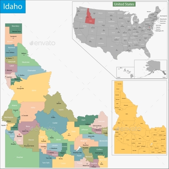 Idaho Map