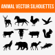 Animal Silhouettes - GraphicRiver Item for Sale