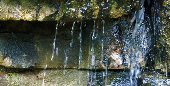Waterfall From Rocks