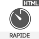 Rapide - Landing Page Coming Soon Template - ThemeForest Item for Sale