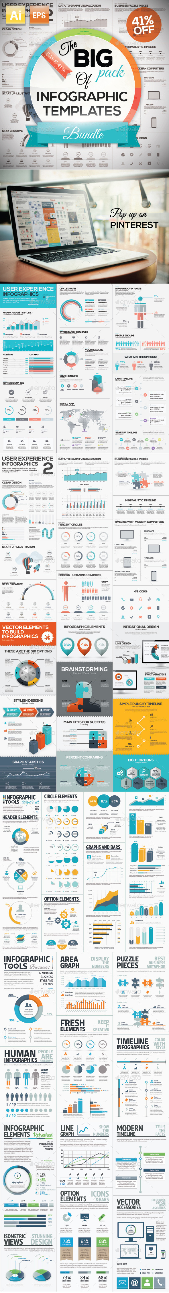 Graphics: Big Bundle Business Chart Collection Data Design Element Flat Graphic Illustration Illustrator Info Infograph Infographic Infographics Information Laptop Line Modern Piece Puzzle Sale Set Smartphone Tablet Template Typography Vector Visualization