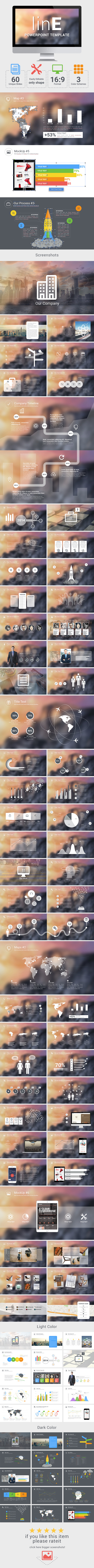 linE PowerPoint Template