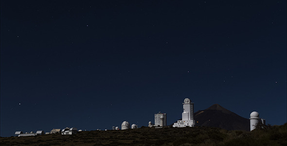 Night Sky on Mountain