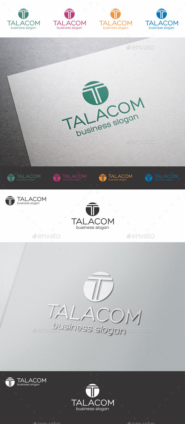 T Logo Letter - Talacom