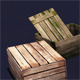 Low poly crates - 3DOcean Item for Sale