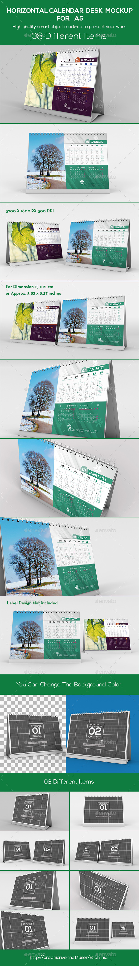 Download Desk Calendar Mockup Graphics Designs Templates PSD Mockup Templates