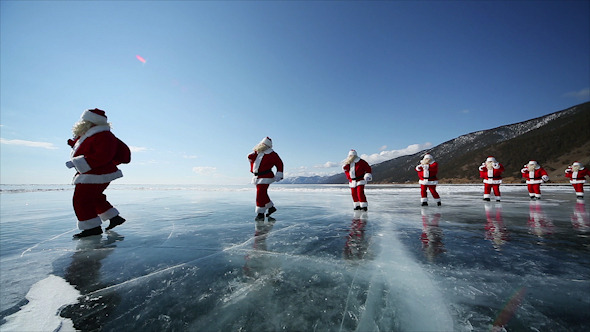 Travel Santa on Lake Baikal 4