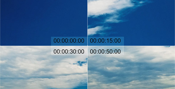 Blue Sky Fill With Clouds alt