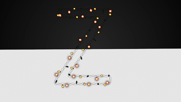 Christmas Lights Letters alt