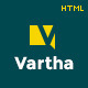 Vartha - HTML5 Magazine Template - ThemeForest Item for Sale