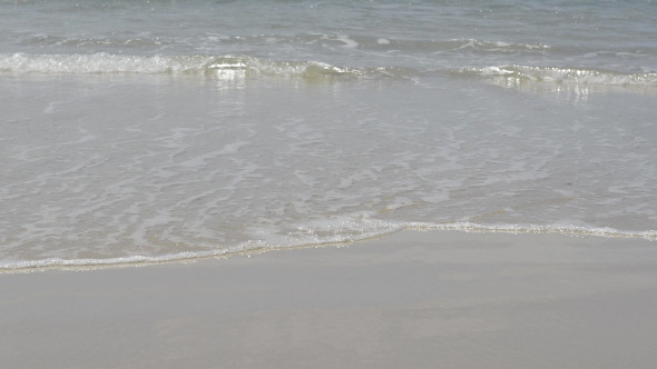 Waves Lapping Beach