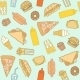 Fastfood Pattern - GraphicRiver Item for Sale