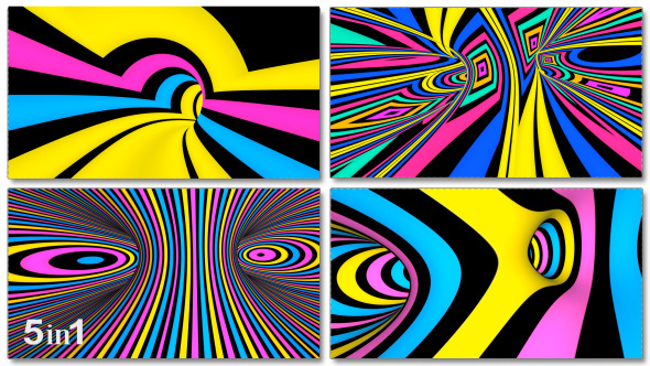 Neon Tunnel Disco Loop (5-Pack) alt