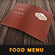 Elegant Food Menu Restaurant - GraphicRiver Item for Sale