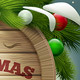 Wooden Christmas Signboard - GraphicRiver Item for Sale