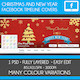 Christmas & New Year Facebook Timeline Cover - GraphicRiver Item for Sale