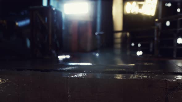 Neon Lights at Rainy Night alt