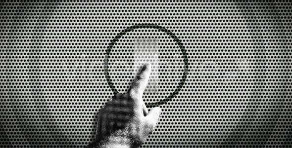 Hand click logo opener - revealer alt