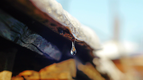 Water Pours From The Roof 2