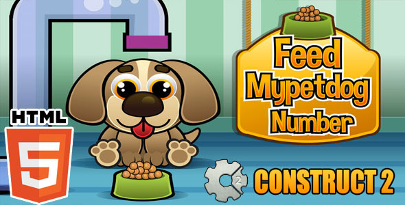 Feed Mypetdog Number - Edukacyjna gra HTML5 (CAPX)