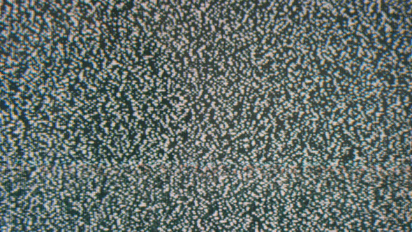 Blank Television Tv Screen With White Noise