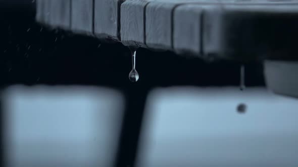 Raindrops Close-Up