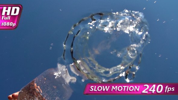 Water Flows from a Bottle alt