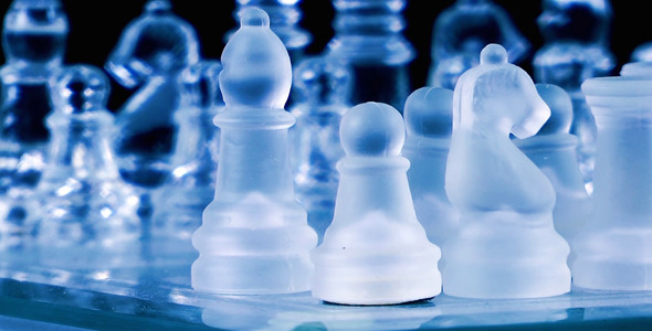 Chess Game Made by Glass 1 alt