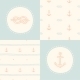 Retro Anchor Pattern Set.  - GraphicRiver Item for Sale