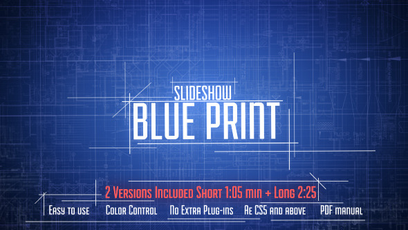 Blue Print Slideshow